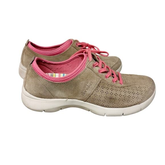 Dansko ‘Elise’ Suede Comfort Walking Shoes Oxford Sneaker - Picture 4 of 15